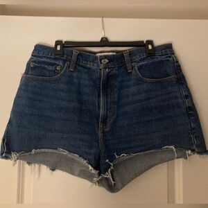 Abercrombie Curve Love Mom Shorts